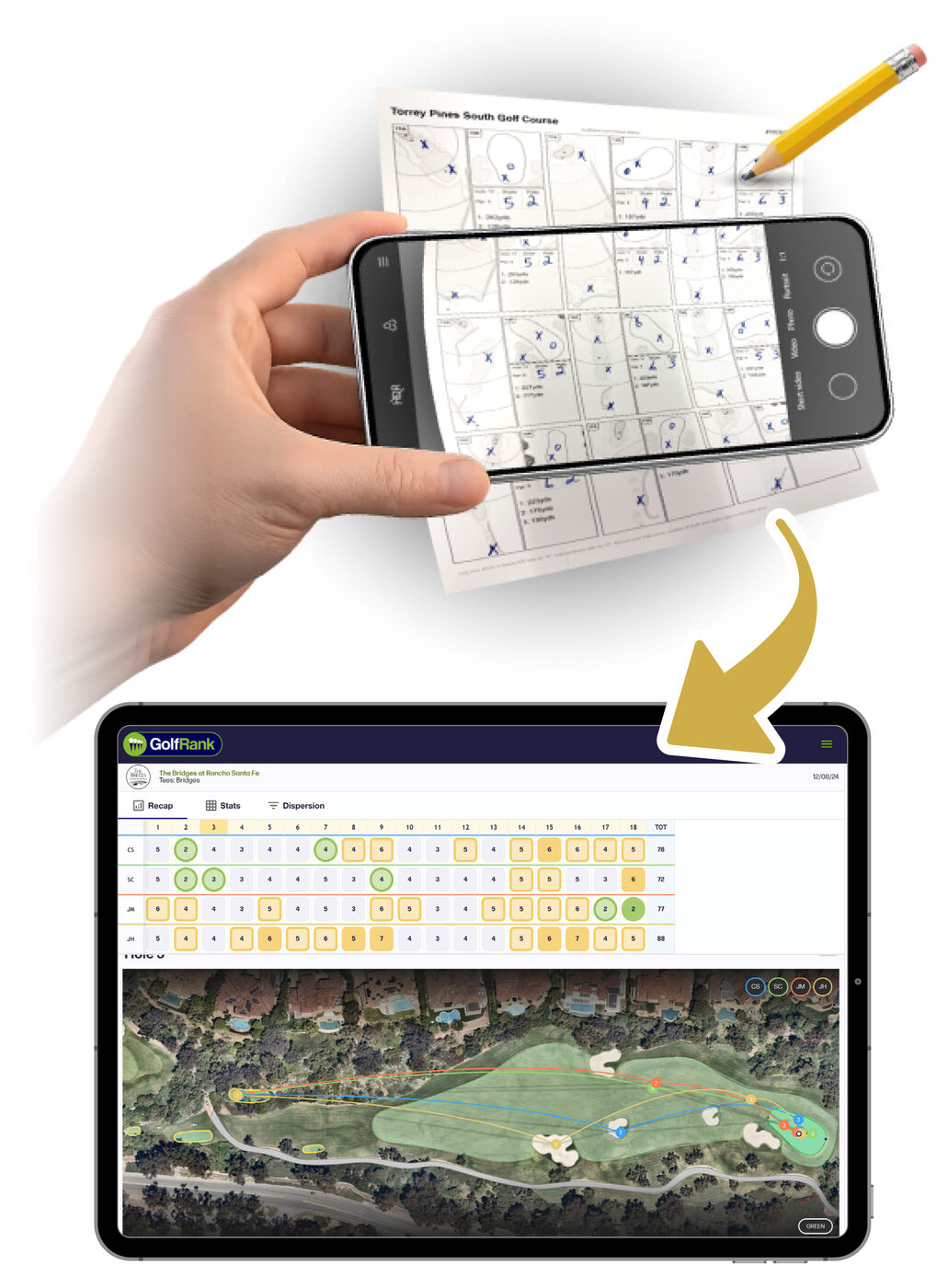 StrackaStats player dashboard